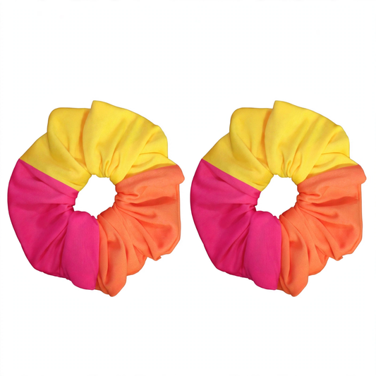 Scrunchie XL - Textura suave - Café Latte
