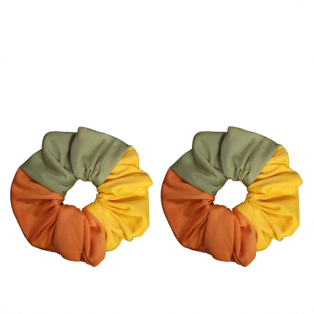 Scrunchie XL - Textura suave - Creme Brulé