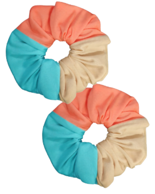 Scrunchie XL - Textura suave - Dulce Pastel