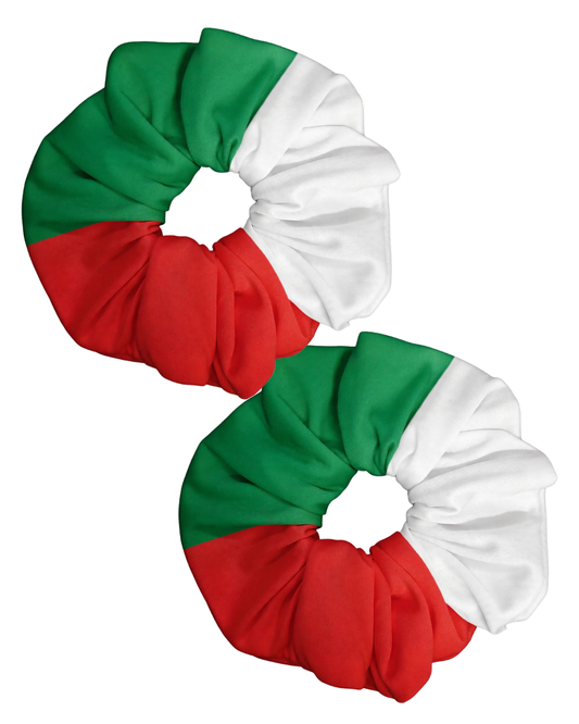 Scrunchie XL - Textura suave - Tricolor