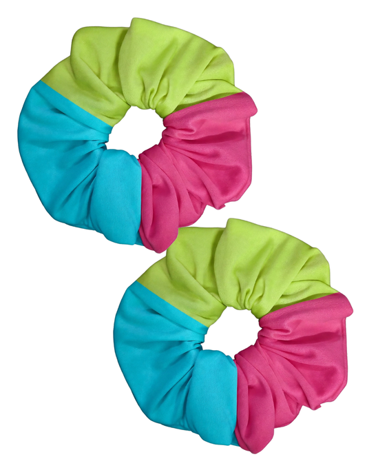 Scrunchie XL - Textura suave - Candy Pastel