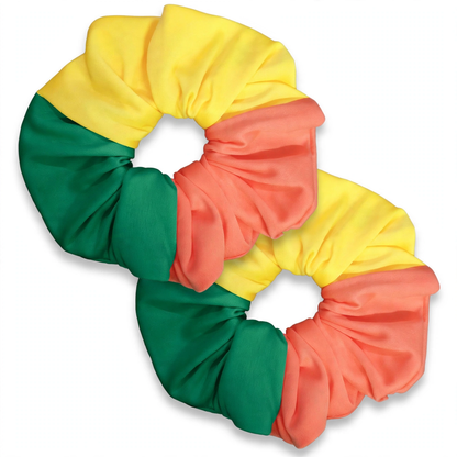 Scrunchie XL - Textura suave - Verano Playa