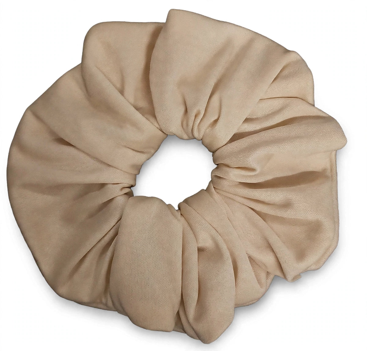 Scrunchie XL Beige - Volumen Esponjoso | Original |