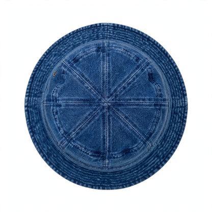 Bucket Hat Mezclilla Medium Indigo Clásico | Sombrero Pescador Índigo Medio