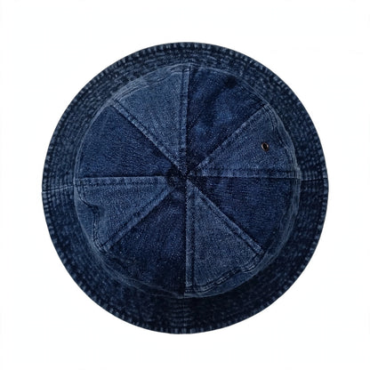 Bucket Hat Denim Dark Indigo Oscuro | Sombrero Pescador Índigo Profundo Washed