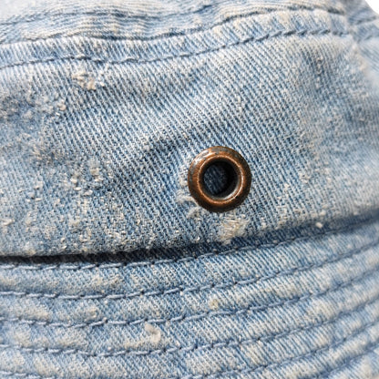 Bucket Hat Denim Light Wash Azul Claro | Sombrero Pescador Claro Vintage