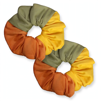 Scrunchie XL - Textura suave - Creme Brulé