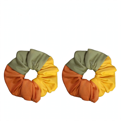 Scrunchie XL - Textura suave - Creme Brulé