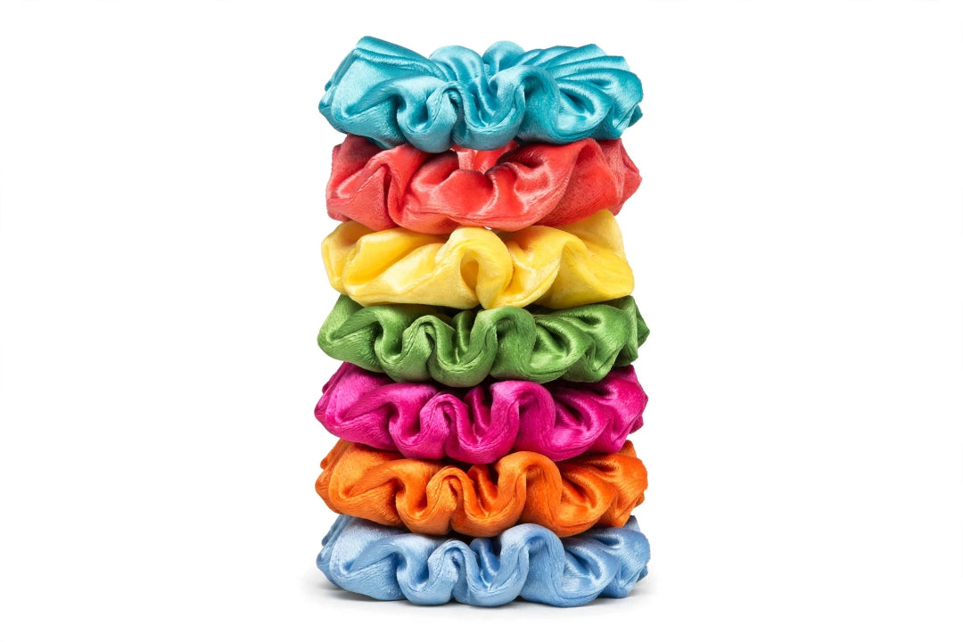 Set 7 Scrunchies XXL | Colores Tropical Summer