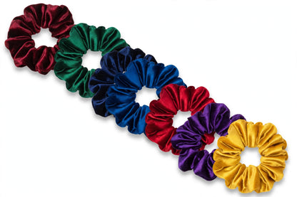 Set 7 Scrunchies Terciopelo Joya Royal Luxury