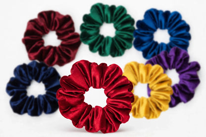 Set 7 Scrunchies Terciopelo Joya Royal Luxury