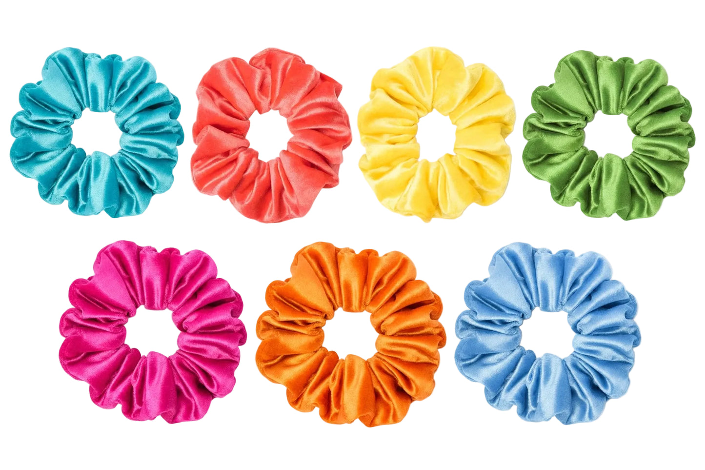 Set 7 Scrunchies XXL | Colores Tropical Summer