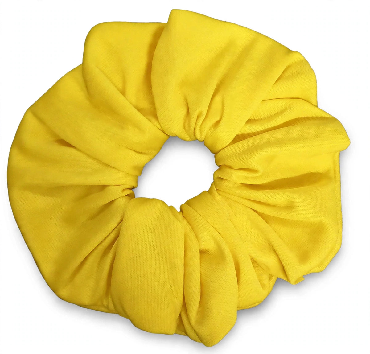 Scrunchie XL Amarillo - Volumen Esponjoso | Original |